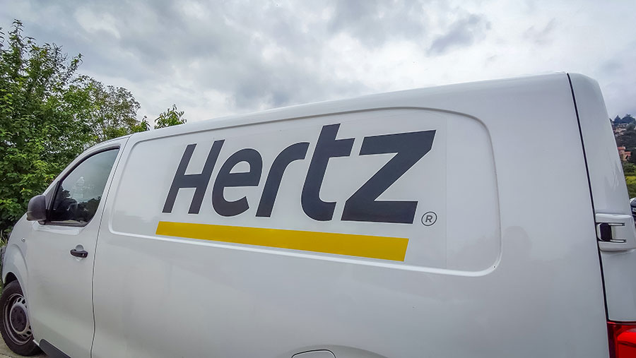 Hertz Logo Rental Cost